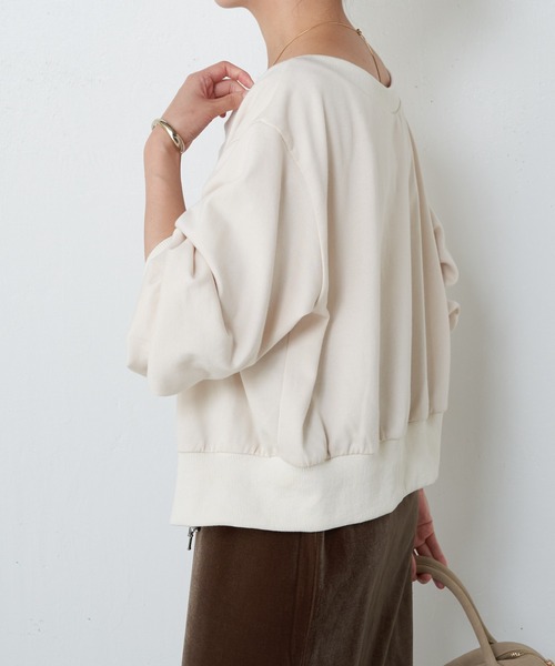 COLLAGE GALLARDAGALANTE（コラージュガリャルダガランテ）の「4WAYスウェット/WEB限定（Tシャツ/カットソー・レディース・アイボリー/グレー/ブラック・FREE）」の21枚目の写真