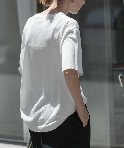 FORK&SPOON（フォークアンドスプーン）の「FORK&SPOON　ヴィンテージプリントTシャツ（Tシャツ/カットソー・レディース・オフホワイト/チャコールグレー・1）」の13枚目の写真