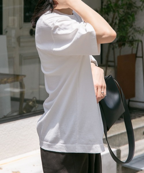 FORK&SPOON（フォークアンドスプーン）の「FORK&SPOON　ヴィンテージプリントTシャツ（Tシャツ/カットソー・レディース・オフホワイト/チャコールグレー・1）」の8枚目の写真