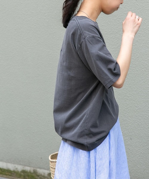 FORK&SPOON（フォークアンドスプーン）の「FORK&SPOON　ヴィンテージプリントTシャツ（Tシャツ/カットソー・レディース・オフホワイト/チャコールグレー・1）」の20枚目の写真
