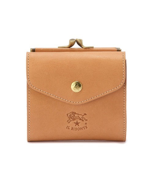IL BISONTE（イルビゾンテ）の「IL BISONTE / VACCHETTA SMOOTH LEATHER / ウォレット（財布・レディース・ブラック/ブラウン系その他/ベージュ/チャコールグレー/ダークブラウン・FREE）」の5枚目の写真