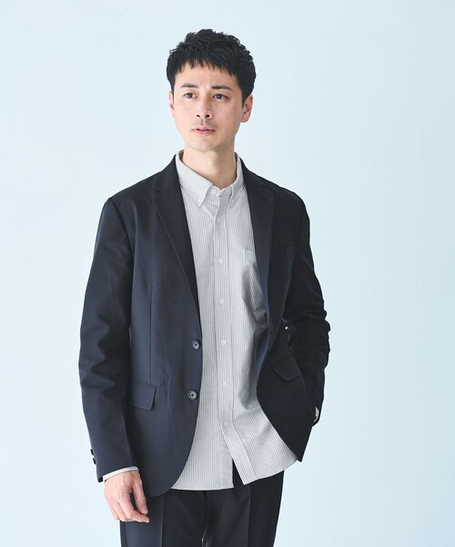 green label relaxing（グリーンレーベルリラクシング）の「【WEB限定】JUST fit ボタンダウン オックスフォード 長袖 シャツ（シャツ/ブラウス・メンズ・ホワイト/ライトブルー/ネイビー/その他1・S/M/L/XL）」の21枚目の写真