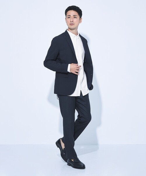 green label relaxing（グリーンレーベルリラクシング）の「【WEB限定】JUST fit ボタンダウン オックスフォード 長袖 シャツ（シャツ/ブラウス・メンズ・ホワイト/ライトブルー/ネイビー/その他1・S/M/L/XL）」の10枚目の写真