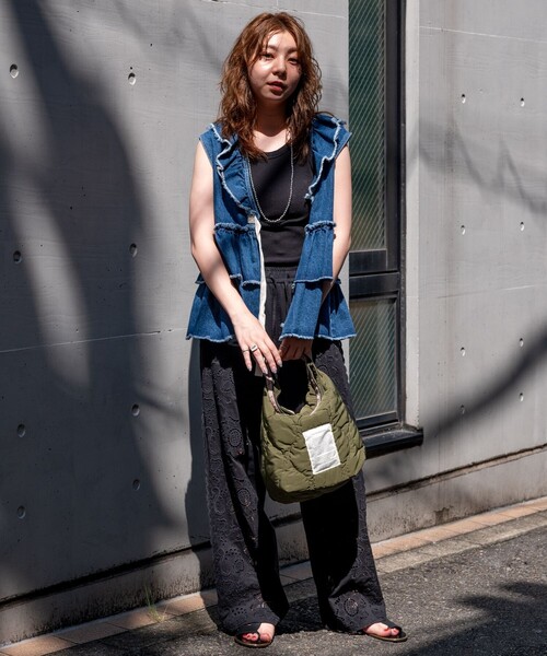FREAK'S STORE（フリークスストア）の「デニムフリルティアード