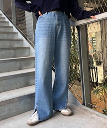 CIAOPANIC TYPY | ≪2サイズ展開≫【EVERY DENIM/Wednesday】スタイルアップスリットデニム(デニムパンツ)