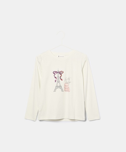 ROPE' PICNIC(ロペピクニック)の「【KIDS】モチーフアソートロングTシャツ(Tシャツ/カットソー・キッズ・サックスブルー/ホワイト系その他2/ホワイト系その他/ネイビー・120/130/140/150)」の13枚目の写真