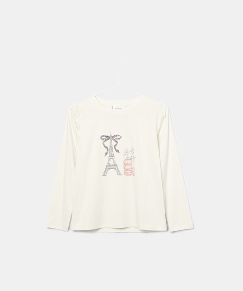 ROPE' PICNIC(ロペピクニック)の「【KIDS】モチーフアソートロングTシャツ(Tシャツ/カットソー・キッズ・サックスブルー/ホワイト系その他2/ホワイト系その他/ネイビー・120/130/140/150)」の12枚目の写真
