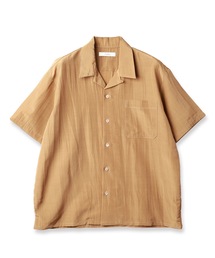 jieda 半袖　オープンカラーシャツ　刺繍ロゴ入り　オーバーサイズ　レーヨン jieda 半袖 オープンカラーシャツ 刺繍ロゴ入り オーバーサイズ