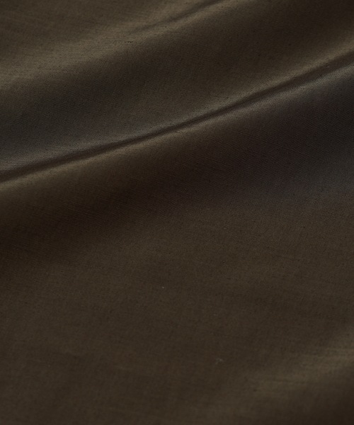 Jieda（ジエダ）の「RAYON WOOL OPEN COLLAR SHIRT S/S（シャツ/ブラウス・メンズ・ブラック/ベージュ/グリーン・1/2）」の8枚目の写真