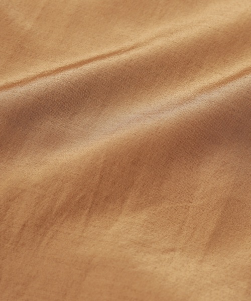 Jieda（ジエダ）の「RAYON WOOL OPEN COLLAR SHIRT S/S（シャツ/ブラウス・メンズ・ブラック/ベージュ/グリーン・1/2）」の4枚目の写真