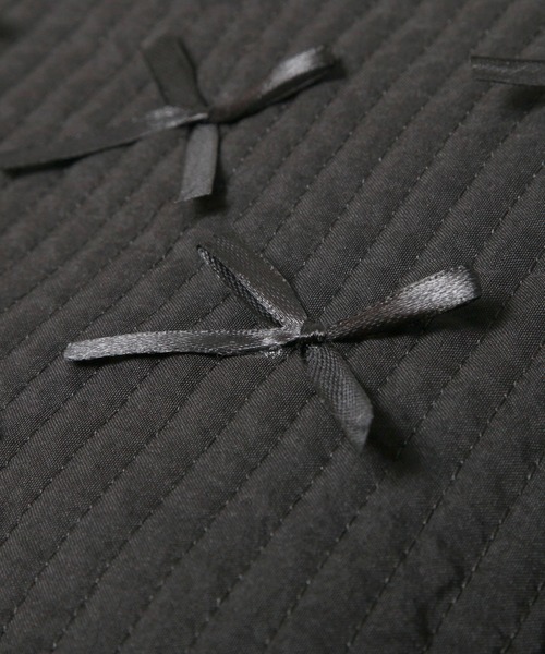 Julia Boutique(ジュリアブティック)の「2WAYリボン付きトートバッグ/24630(トートバッグ・レディース・グレー/ブラック・ONE)」の20枚目の写真