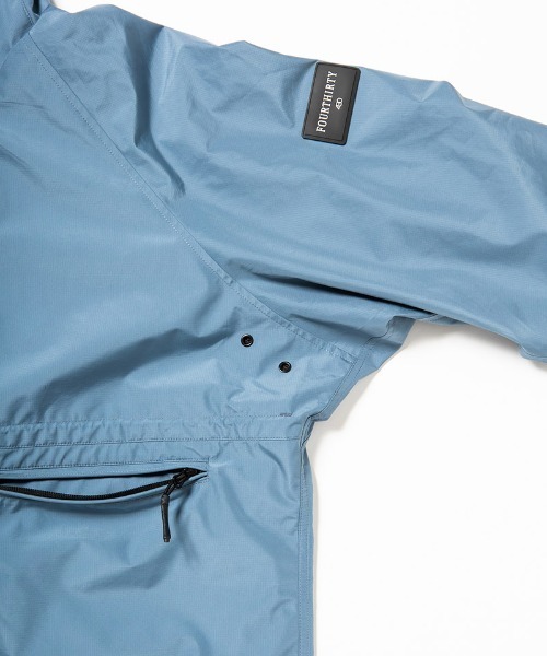 430(フォーサーティ)の「mj10167-WADE MOUNTAIN PARKA マウンテンパーカー(マウンテンパーカー・メンズ・ブラック/スカイブルー/ネイビー・0/1/2/3)」の18枚目の写真