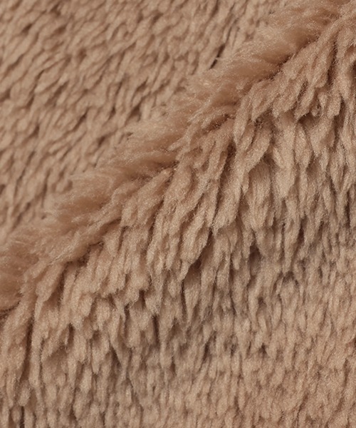 petit main(プティマイン)の「【抗菌防臭】2WAYアニマルボアケープ(ポンチョ・キッズ・モカ/アイボリー/ライトピンク・FREE)」の21枚目の写真