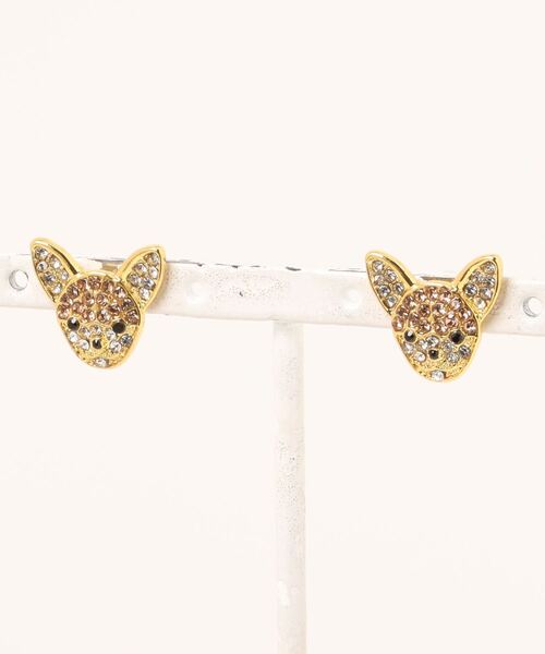 TONE SELECT GOODS（トーンセレクトグッズ）の「【float】ジュエリー ドッグフェイス モチーフ ピアス【11パターン展開】（ピアス（両耳用）・レディース・その他8/その他10/その他1/その他2/その他3/その他11/その他4/その他7/その他9/その他5/その他6・FREE）」の5枚目の写真
