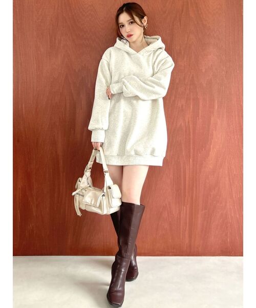 RESEXXY（リゼクシー）の「マルチポケットハンドバッグ（ハンドバッグ・レディース・アイボリー/ブラック・FREE）」の6枚目の写真