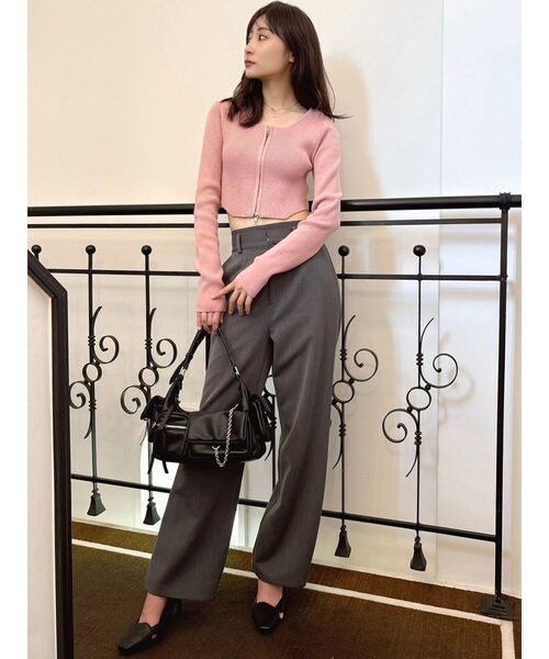 RESEXXY（リゼクシー）の「マルチポケットハンドバッグ（ハンドバッグ・レディース・アイボリー/ブラック・FREE）」の8枚目の写真