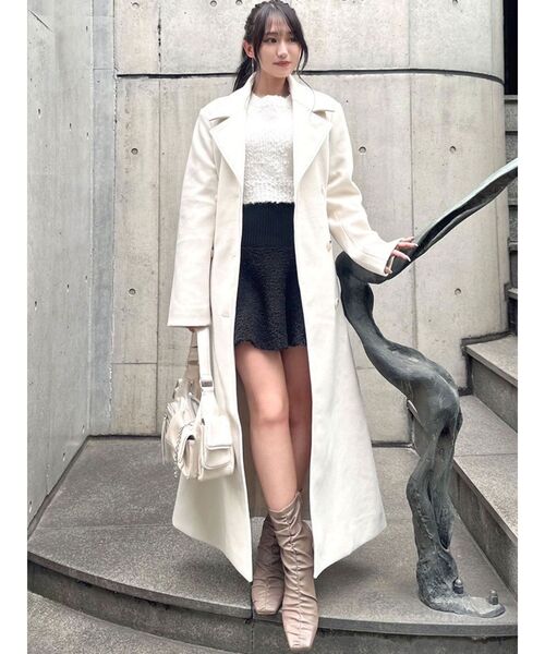 RESEXXY（リゼクシー）の「マルチポケットハンドバッグ（ハンドバッグ・レディース・アイボリー/ブラック・FREE）」の10枚目の写真