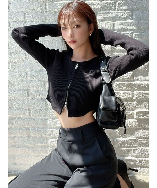 RESEXXY（リゼクシー）の「マルチポケットハンドバッグ（ハンドバッグ・レディース・アイボリー/ブラック・FREE）」の13枚目の写真