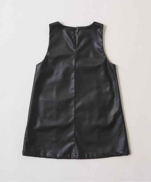 Lycee mine（リセマイン）の「【やわらか合皮】ジャンパースカート（ジャンパースカート・キッズ・ブラック・100cm/110cm/120cm/130cm/140cm/150cm）」の10枚目の写真