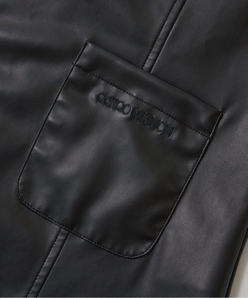 Lycee mine（リセマイン）の「【やわらか合皮】ジャンパースカート（ジャンパースカート・キッズ・ブラック・100cm/110cm/120cm/130cm/140cm/150cm）」の13枚目の写真