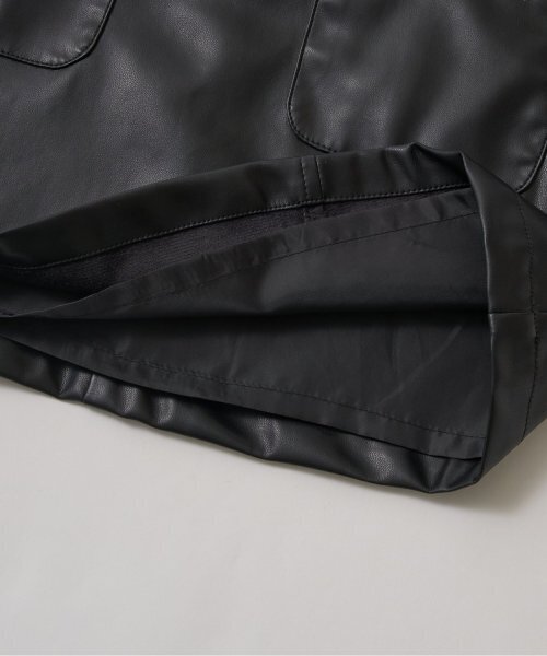 Lycee mine（リセマイン）の「【やわらか合皮】ジャンパースカート（ジャンパースカート・キッズ・ブラック・100cm/110cm/120cm/130cm/140cm/150cm）」の14枚目の写真