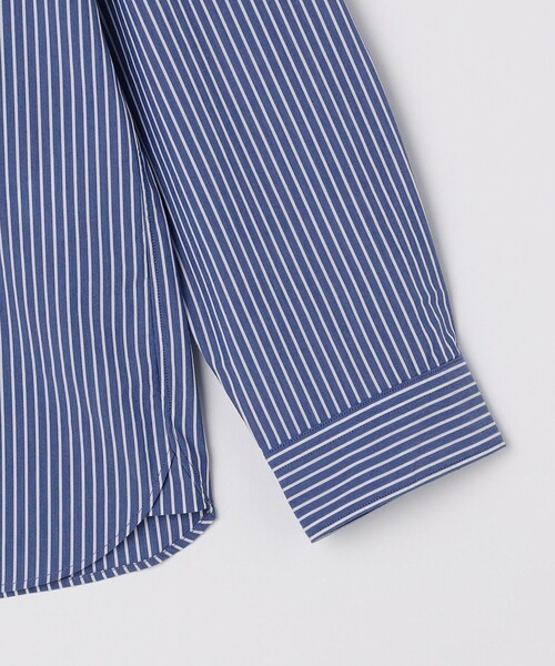 SHIPS any(シップス エニィ)の「SHIPS any: ストライプ / ソリッド リラックス レギュラーカラー シャツ 26AW◇(シャツ/ブラウス・メンズ・ホワイト/ブルー/ネイビー/ライトブルー/ダークブルー/グレー系/ダークグレー/コバルトブルー/ロイヤルブルー/グレー/ブルー系・X-LARGE/LARGE/MEDIUM/SMALL)」の22枚目の写真