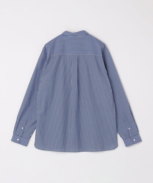 SHIPS any(シップス エニィ)の「SHIPS any: ストライプ / ソリッド リラックス レギュラーカラー シャツ 26AW◇(シャツ/ブラウス・メンズ・ホワイト/ブルー/ネイビー/ライトブルー/ダークブルー/グレー系/ダークグレー/コバルトブルー/ロイヤルブルー/グレー/ブルー系・X-LARGE/LARGE/MEDIUM/SMALL)」の20枚目の写真