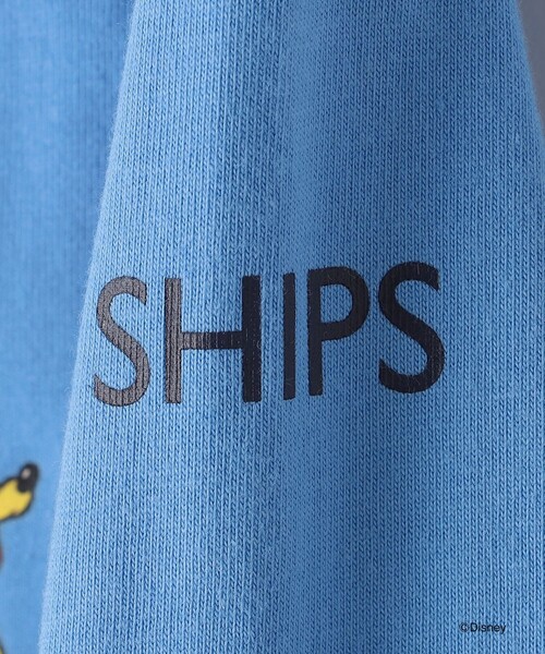SHIPS(シップス)の「SHIPS KIDS:80~90cm / ディズニー / 長袖 TEE(Tシャツ/カットソー・キッズ・サックスブルー/ダークグレー・90/80)」の7枚目の写真