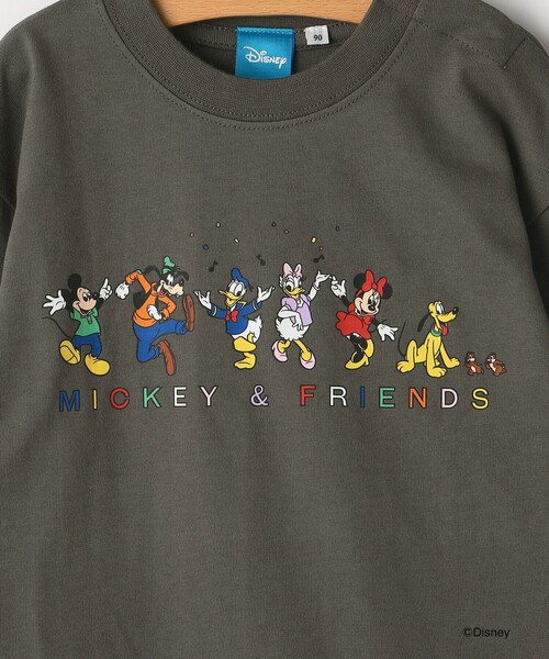 SHIPS(シップス)の「SHIPS KIDS:80~90cm / ディズニー / 長袖 TEE(Tシャツ/カットソー・キッズ・サックスブルー/ダークグレー・90/80)」の8枚目の写真