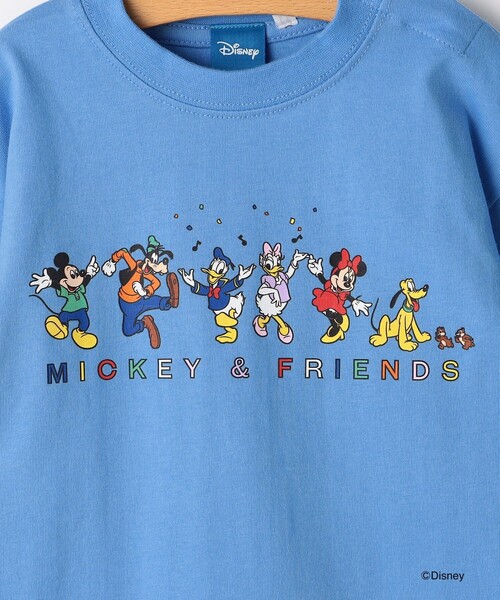 SHIPS(シップス)の「SHIPS KIDS:80~90cm / ディズニー / 長袖 TEE(Tシャツ/カットソー・キッズ・サックスブルー/ダークグレー・90/80)」の9枚目の写真