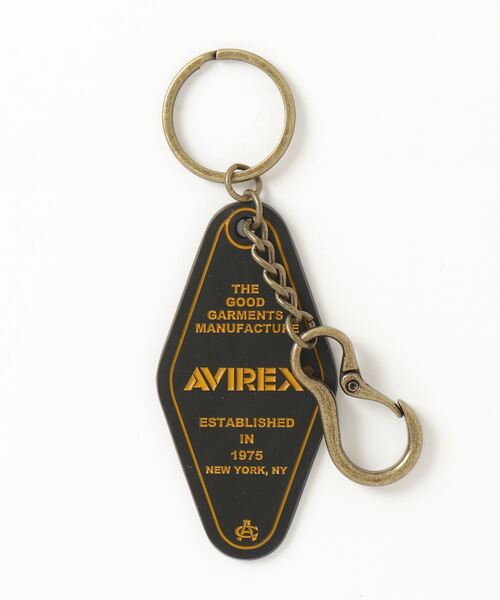 AVIREX（アヴィレックス）の「AVIREX KEY HOLDER "METAL" / アヴィレックス キーホルダー "メタル"（キーホルダー・メンズ・シルバー/ゴールド/ブラック・F）」の8枚目の写真