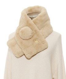 ⭐nina様御専用⭐【MAX&MOI】ファーマフラー　定価34,100円 マフラー・ストール ファーマフラー・ティペット 通販｜MOONBAT