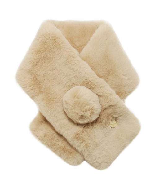 マフラー フェイクファー 'うさしっぽ'（マフラー）｜PAUL&JOE（ポール