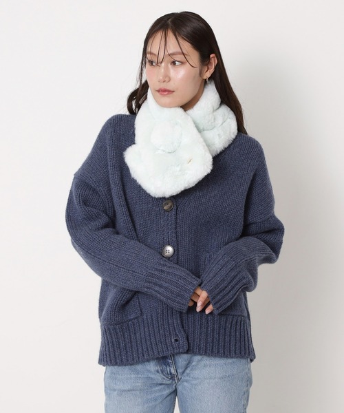 マフラー フェイクファー 'うさしっぽ'（マフラー）｜PAUL&JOE（ポール