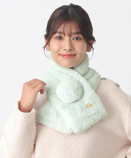 マフラー フェイクファー 'うさしっぽ'（マフラー）｜PAUL&JOE（ポール