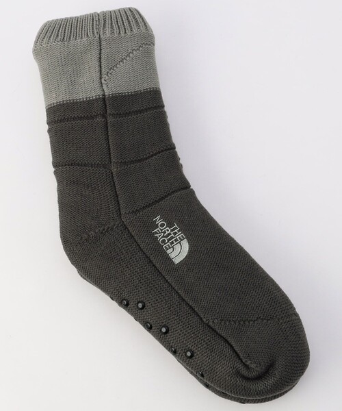 THE NORTH FACE（ザノースフェイス）の「THE NORTH FACE/ザ・ノース・フェイス ヌプシ ブーディ ソックス/NN82233(限定展開)（ソックス/靴下・メンズ・ブラック/オリーブ/グレー/ブラウン・MEDIUM/SMALL）」の2枚目の写真