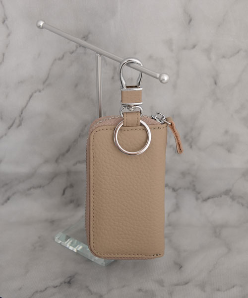 TONE SELECT GOODS（トーンセレクトグッズ）の「【float】マシュマロタッチ キーチェーン カード スマートキー 多機能 キーケース【10色展開】（キーケース/キーアクセサリー・レディース・ベージュ/ネイビー/ダークブラウン/ブラック/アッシュブラウン/ライトグリーン/ターコイズブルー/レッド/ラベンダー/ピンクベージュ・FREE）」の22枚目の写真