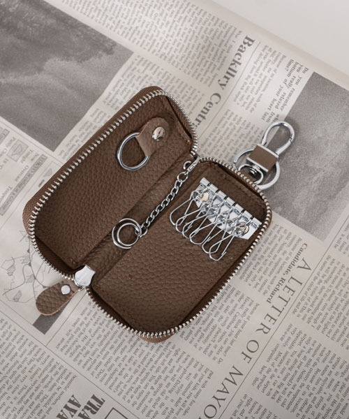 TONE SELECT GOODS（トーンセレクトグッズ）の「【float】マシュマロタッチ キーチェーン カード スマートキー 多機能 キーケース【10色展開】（キーケース/キーアクセサリー・レディース・ベージュ/ネイビー/ダークブラウン/ブラック/アッシュブラウン/ライトグリーン/ターコイズブルー/レッド/ラベンダー/ピンクベージュ・FREE）」の21枚目の写真