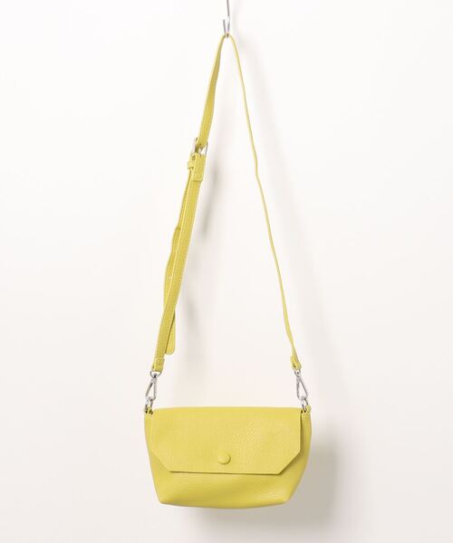 Q（キュー）の「ミニショルダー付きソフトレザー調バッグ（トートバッグ・レディース・ラベンダー/ベージュ/ライトブルー・ONE SIZE）」の5枚目の写真