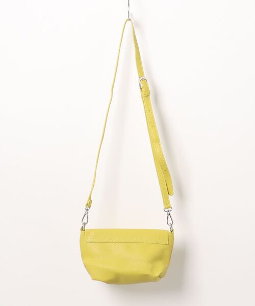 Q（キュー）の「ミニショルダー付きソフトレザー調バッグ（トートバッグ・レディース・ラベンダー/ベージュ/ライトブルー・ONE SIZE）」の6枚目の写真