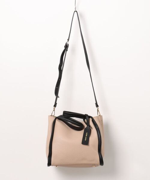 Q（キュー）の「ミニショルダー付きソフトレザー調バッグ（トートバッグ・レディース・ラベンダー/ベージュ/ライトブルー・ONE SIZE）」の19枚目の写真