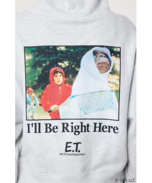 RODEO CROWNS WIDE BOWL（ロデオクラウンズワイドボウル）の「【E.T.】スウェットパーカー（パーカー・レディース・ブラック/グレー×ホワイト/レッド・MEDIUM/LARGE）」の17枚目の写真