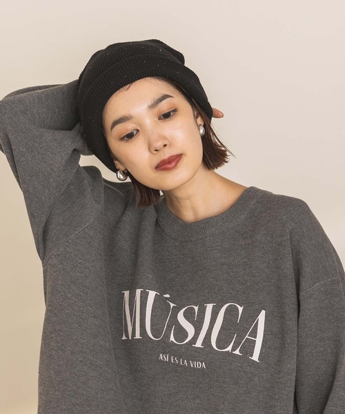 セール】スパンコールニット帽（ニットキャップ/ビーニー