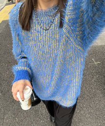 CIAOPANIC | カラーシャギーラグランニット(ニット/セーター)