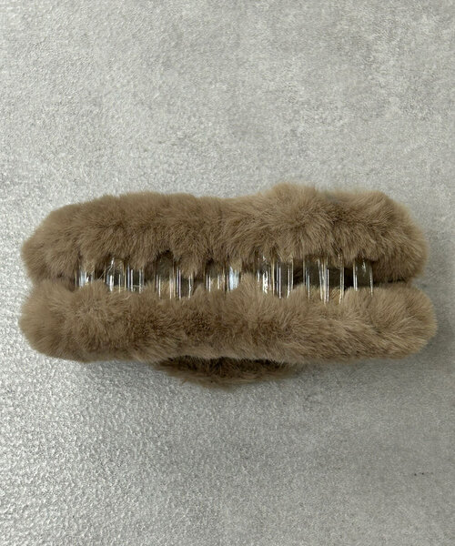 SHENERY(シーナリー)の「ファークリップ(その他ヘアアクセサリー・レディース・ブラック/ベージュ・FREE)」の13枚目の写真