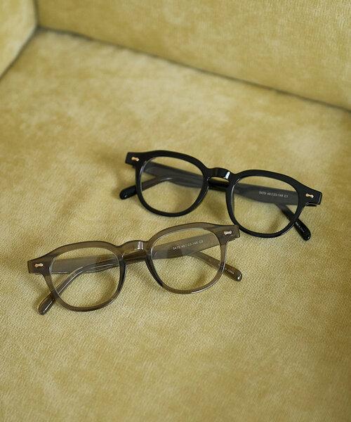 Kastane（カスタネ）の「【UV400保護】ウェリントンメガネ（メガネ・レディース・ブラック/ブラウン・FREE）」の2枚目の写真