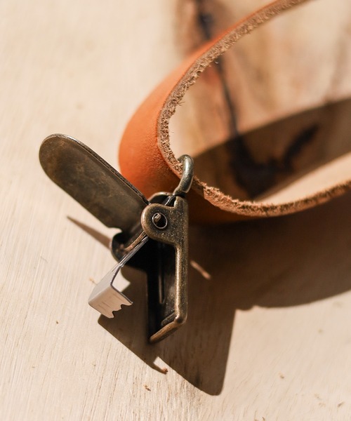 UNIVERSAL OVERALL（ユニバーサルオーバーオール）の「【UNIVERSAL OVERALL】Leather Suspenders（サスペンダー・メンズ・ブラック/ネイビー/ブラウン/ダークブラウン/グリーン・FREE）」の7枚目の写真