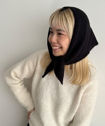 CANAL JEAN | El mar ニットスカーフ(マフラー)