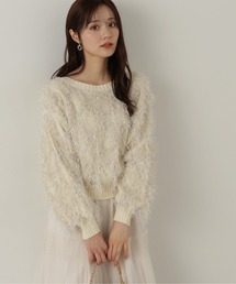 PROPORTION BODY DRESSING | ラメフリンジニット / 1215170016(ニット/セーター)