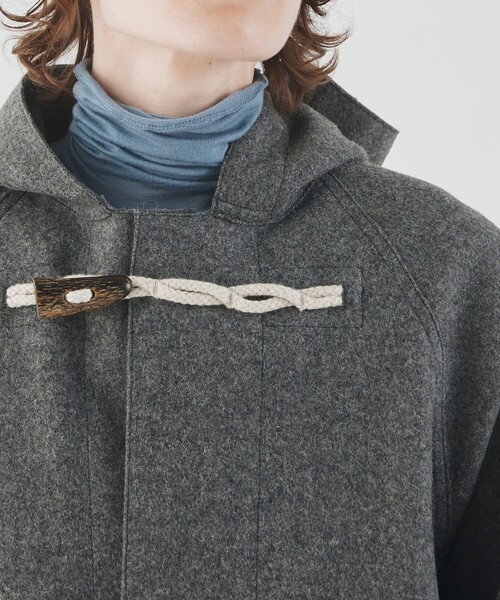 セール】ウールフェルトライク ダッフルコート（ダッフルコート